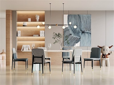 Modern Restaurant 3d model