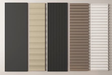 Wall panel 3d model