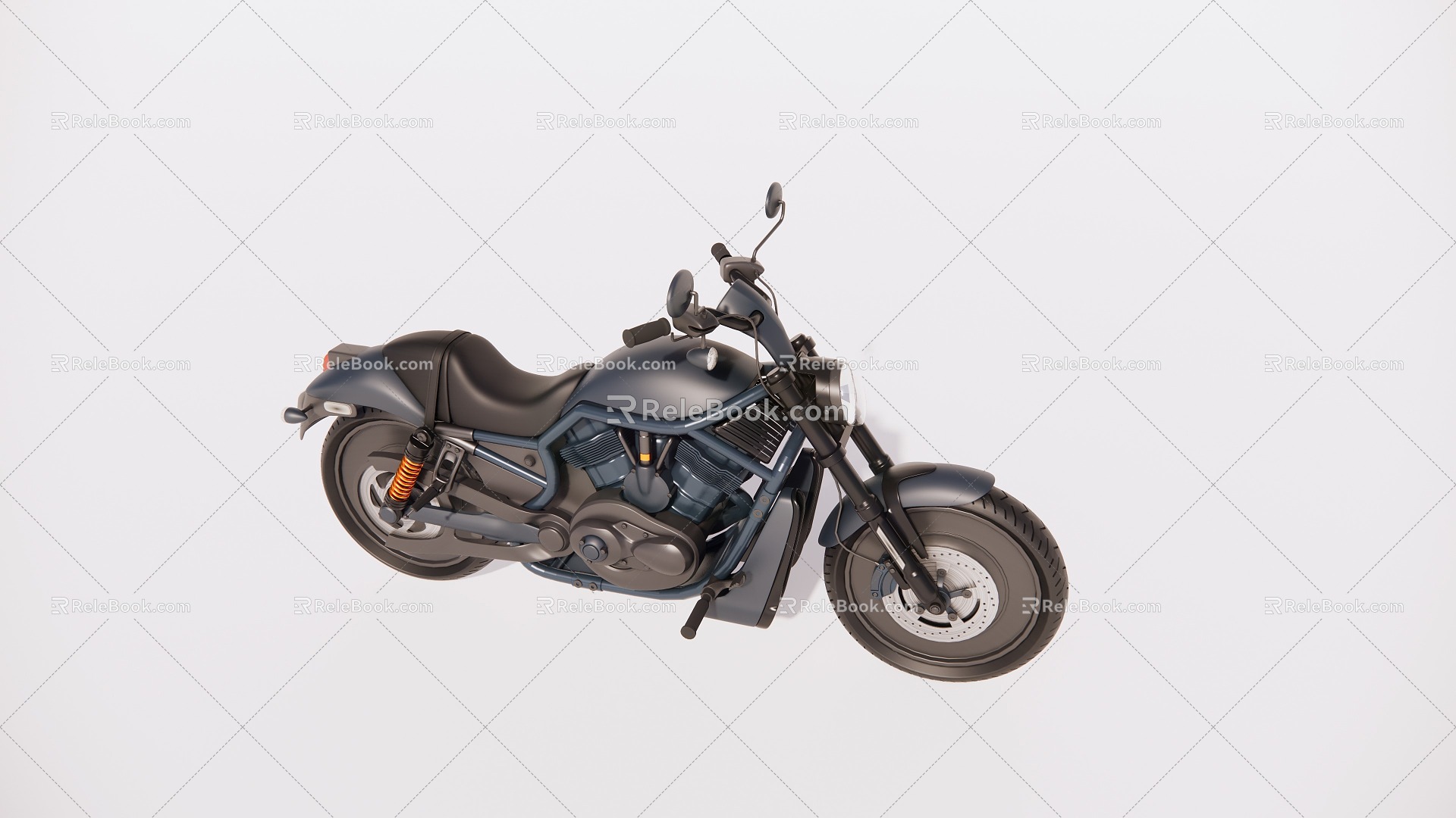 Modern Motorcycle Racing 3d model