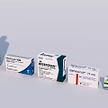 Medical Devices Including Bakerton 75 mg Medication Bottles And Packaging Boxes