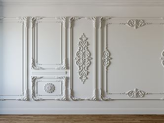 European plaster line 3d model