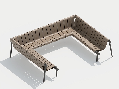 Outdoor Chair Corner Chair 3d model