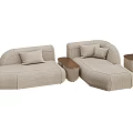 Modern Multiplayer Sofa 3d model