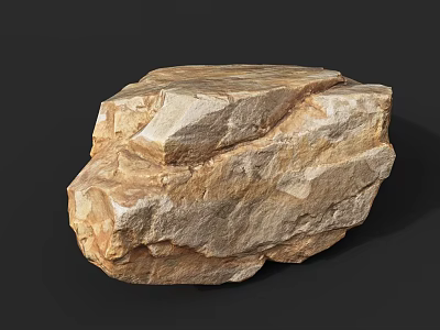 Natural Stone And Wood Materials With Rustic Texture For Home Decor Projects 3d model
