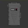 Lockbox Science Fiction Box Science Fiction Box Military Box Military Material Science Fiction Material Science Fiction Lockbox 3d model