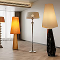 Modern floor lamp 3d model