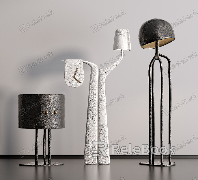 Modern lamp combination art floor lamp model