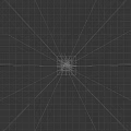 Stylish Guerlain Black Shopping Bag With Floral Pattern On Marble Surface