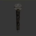 Microphone Amplifier Capacitor Microphone High-end Microphone Wheat Desktop Microphone Broadcasting Microphone 3d model