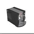Bosch Automatic Coffee Machine With Digital Display And Control Buttons As Modern Kitchen Appliance