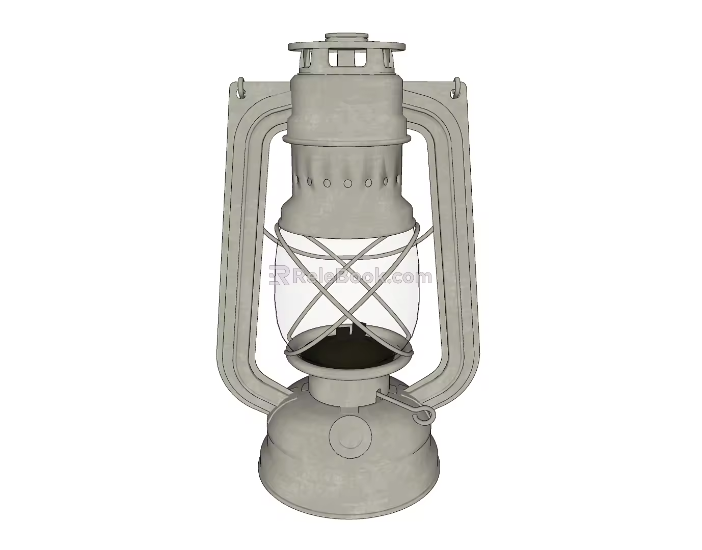 Kerosene lamp 3d model