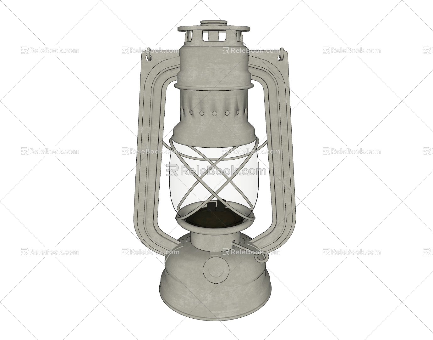 Kerosene lamp 3d model