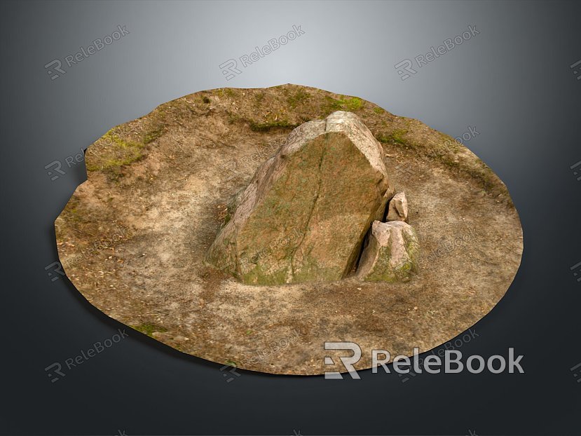 Stone Rock Stone Stone Appreciation Stone Strange Stone Ore Realistic model