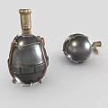 Grenade Oval Grenade 3d model