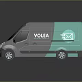 minibus minivan driverless bus school bus van box car 3d model