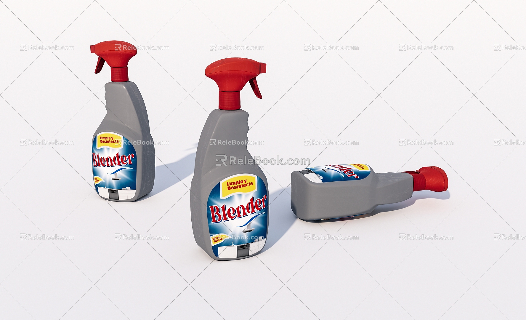 Modern Cleaner 3d model