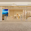 Modern Clothing Store Interior With Display Racks Fashion Apparel And Bright Lighting