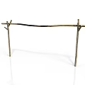 Simple Wooden Rack As Daily Life Product With Natural Wood Structure For Home Use