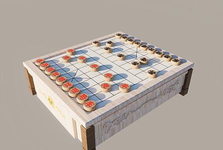 Chess 3d model