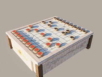 Chess 3d model