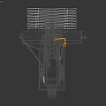 Green Industrial Milling Machine With Precision Worktable And Stable Base