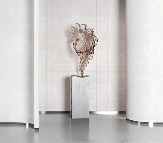 Modern Sculpture 3d model