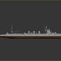 Ship Ship Warship Warship 3d model