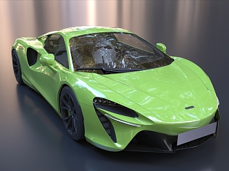 McLaren Supercar McLaren sports car 3d model