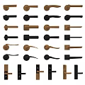 Modern Door Handle 3d model