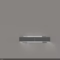 3D Model Of Modern Metallic Geometric Structure With Symmetrical Hexagonal Grooves And Precision Design