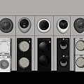 Washing Machines In Various Modern Designs And Different Colors For Home Laundry Appliances