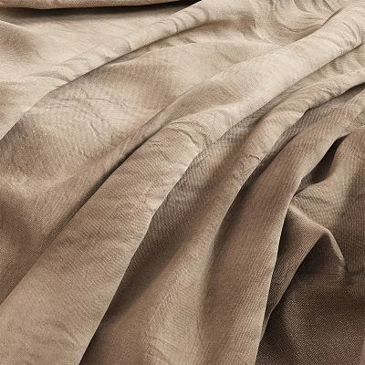 Elegant Soft Brown Fabric With Natural Folds And Smooth Textured Surface 3d model