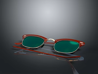 glasses sunglasses glasses near vision presbyopic glasses realistic 3d model