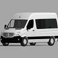 Mercedes van 3d model