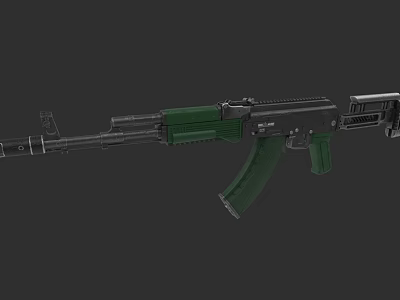 Game Weapons AK-47 firearms 3d model