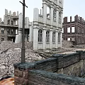 Ruined Architectural Components With Arches Windows Stone Walls And Structures