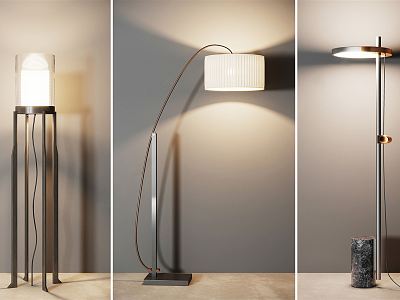 Modern floor lamp model