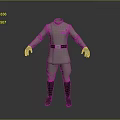 Gray Daily Wear Uniform With Belt Long Sleeves And Boots Design