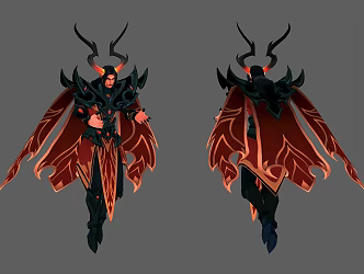 Demon Mage 3d model