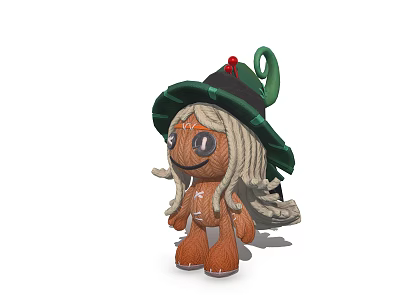 Modern Dolls Toys Anime Characters Cartoon Characters 3d model