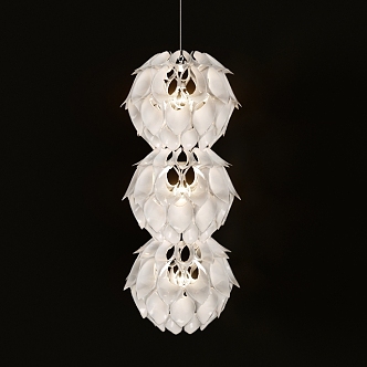 Alien chandelier 3d model