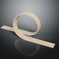 Wooden Clothes Hanger with Curved Loop Design for Wardrobe Storage and