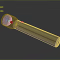 Flashlight flashlight military flashlight lighting tools tactical flashlight charging flashlight 3d model