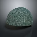 Green Knitted Dome Shaped Household Item With Soft Texture For Daily Use