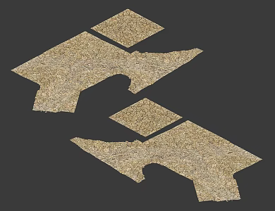 Modern Ground 3d model
