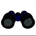 High Quality Blue And Black Binoculars Business Equipment With Optical Lenses And Adjustable Focus