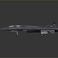 Modern Bomber Stealth Aircraft Military Aircraft Stealth Bomber 3d model