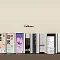 Multiple Poliiform Billboards Featuring Recruitment Ads And NEXT Design Elements