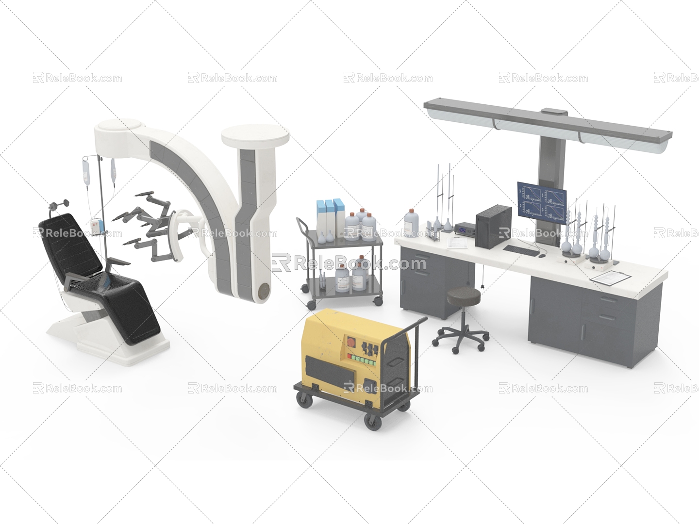 Industrial Equipment 3d model