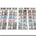 Assorted Banknotes Collection with Different Denominations and Colorful Designs